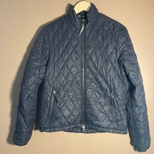 Marmot quilted jacket black